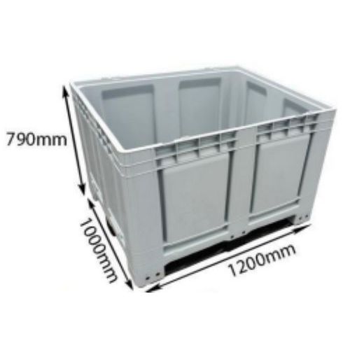 Big-Box with Solid Walls - 3 Forklift Skids