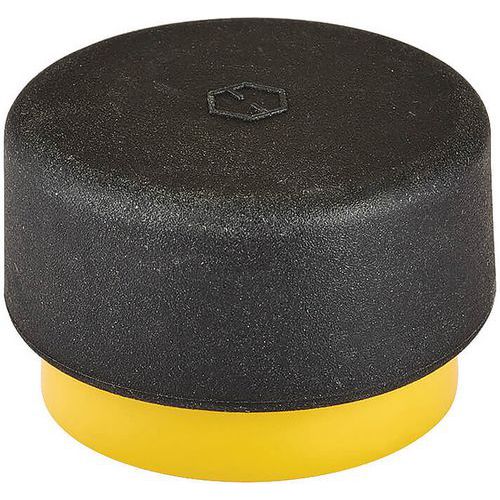 Altro Astra Floor/Wall Mounted Door Stop - 32mm - Golden Yellow