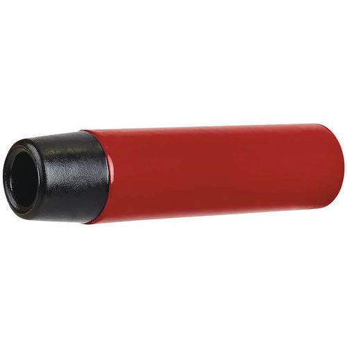 Wall Mounted Door Stop - 75mm - Red (Rouge)