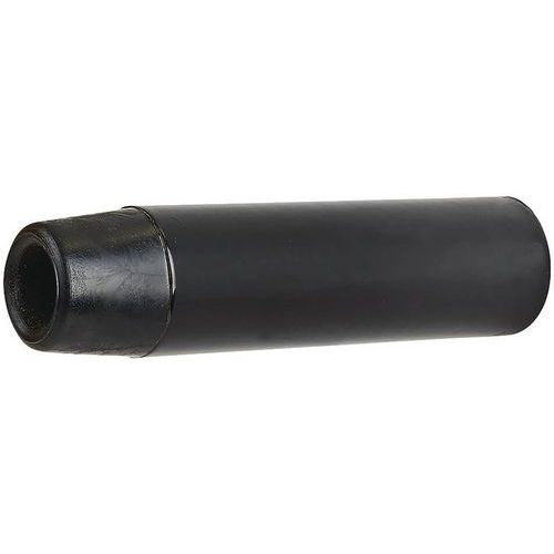 Wall Mounted Door Stop - 75mm - Black (Ebony)