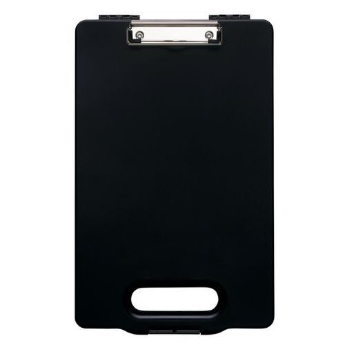 A4 clipboard with storage compartment