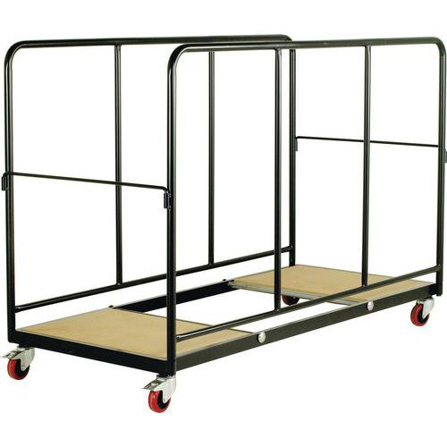 Universal Table Trolley For Circular And Rectangular Table Removal