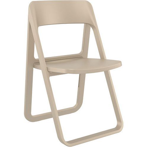 Folding Side Chair - Indoor/Outdoor Stackable - Recycled Plastic