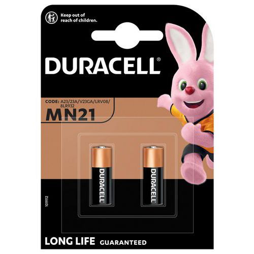 MN21 V23GA alkaline battery - Pack of 2 - Duracell