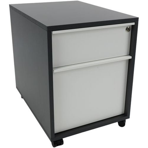 Misao cabinet with one drawer and one suspension file drawer - Manutan Expert