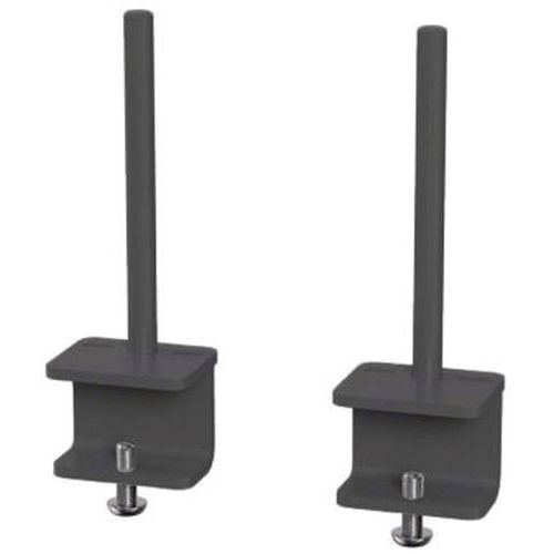 Desk Clamp Accessory - Black Silver & White Colours