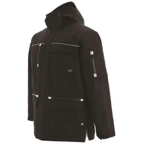 Insulated Work parka, black - Caterpillar