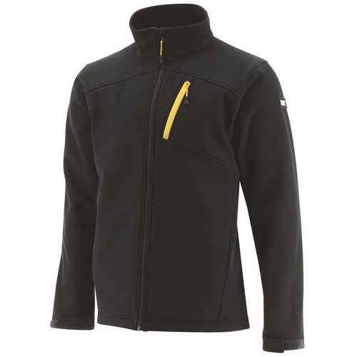 Black softshell jacket - Caterpillar