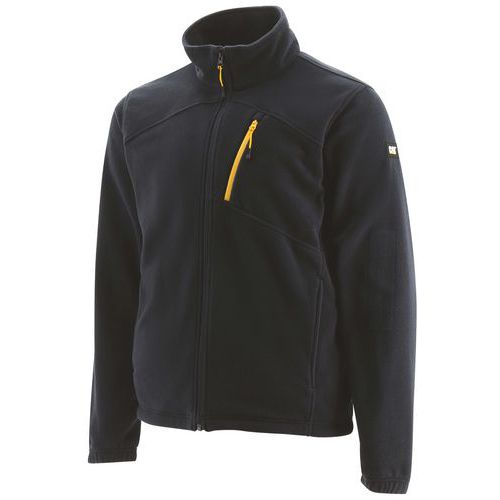 Essential FZ black fleece jacket - Caterpillar