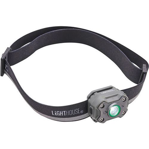 Elite Headlight with Reflective Headband - 400 Lumens - Rechargeable