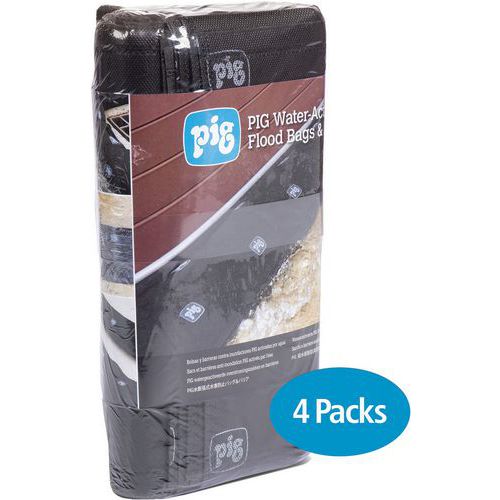 61cm Long Water-Activated Sandbag/Flood Bag - Stackable - PIG