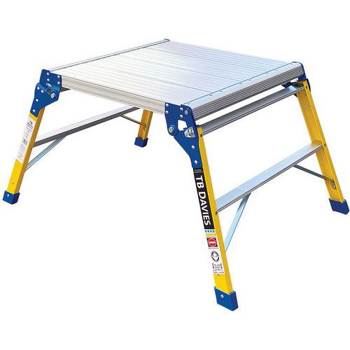 Fibreglass Heavy-Duty Work Platform - Folding - TB Davies INSUL8-MWP