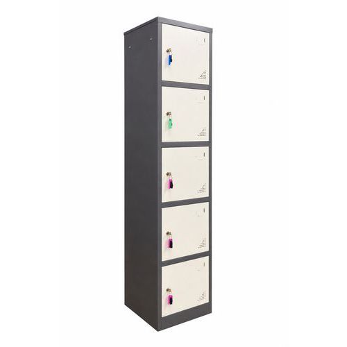 Reconditioned locker - Five doors - On base