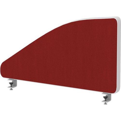 Manutan Screen Office Acoustic Angled Desk Screen/Divider - Absorbs Sound - Impulse+ ...