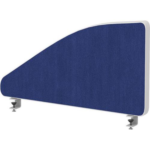 Manutan Screen Office Acoustic Angled Desk Screen/Divider - Absorbs Sound - Impulse+ ...