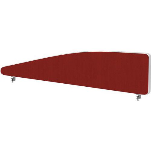 Manutan Screen Office Acoustic Angled Desk Screen/Divider - Absorbs Sound - Impulse+ ...