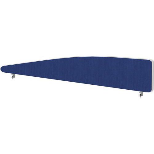 Manutan Screen Office Acoustic Angled Desk Screen/Divider - Absorbs Sound - Impulse+ ...
