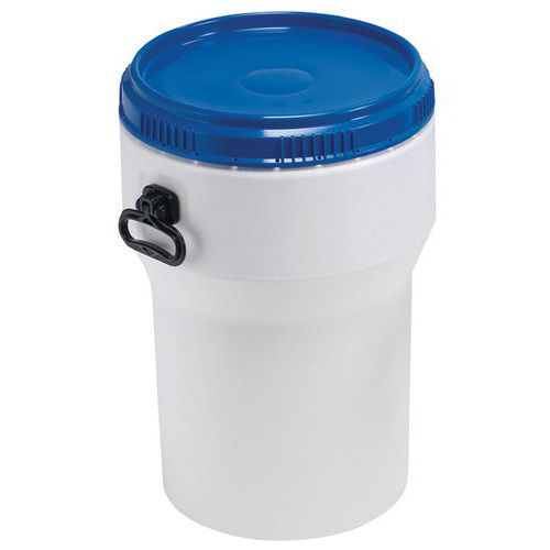 Stackable and nestable watertight barrel - 30 to 150 l - Curtec