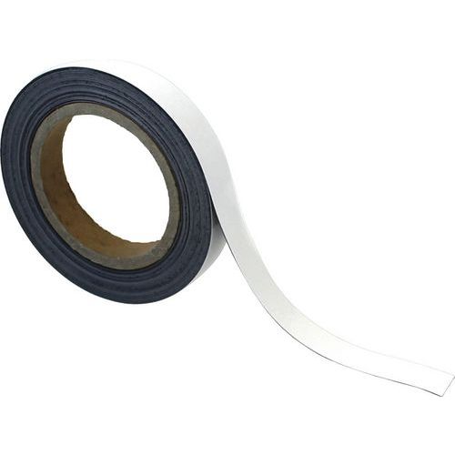 Magnetic & Erasable Label Roll - Dry Wipe - Manutan Expert