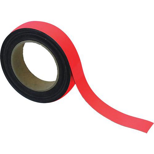 Magnetic & Erasable Label Roll - Dry Wipe - Manutan Expert