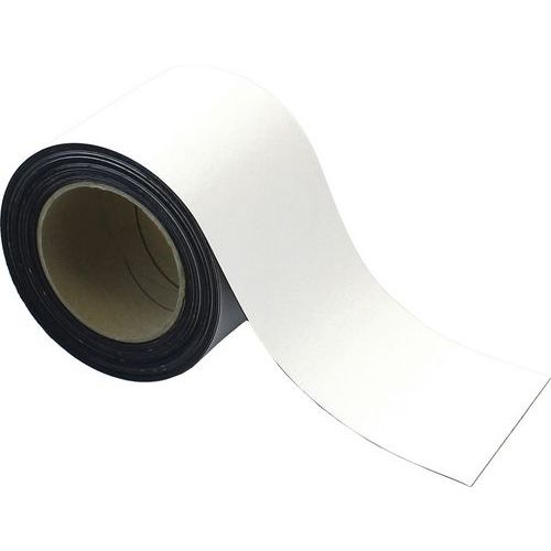 Magnetic & Erasable Label Roll - Dry Wipe - Manutan Expert - Organized