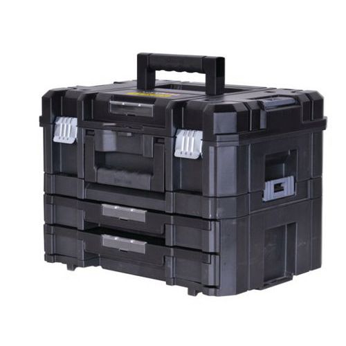 Pro-Stack case + two-drawer case