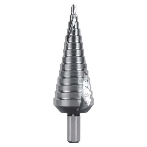 Stepped drill bits