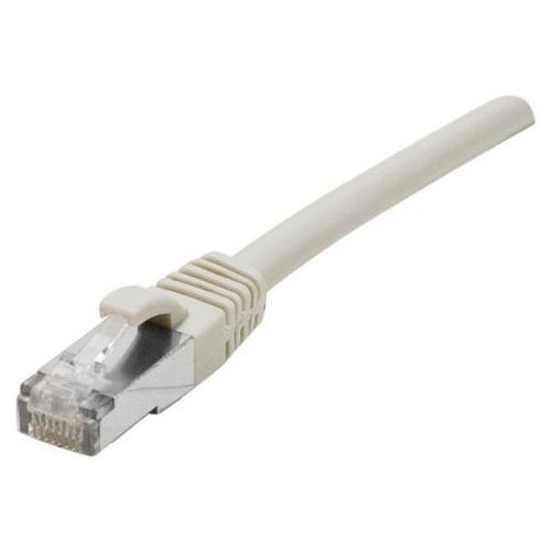 RJ45 patch cable – Straight cable – Cat. 6 – SFTP shielded – Grey