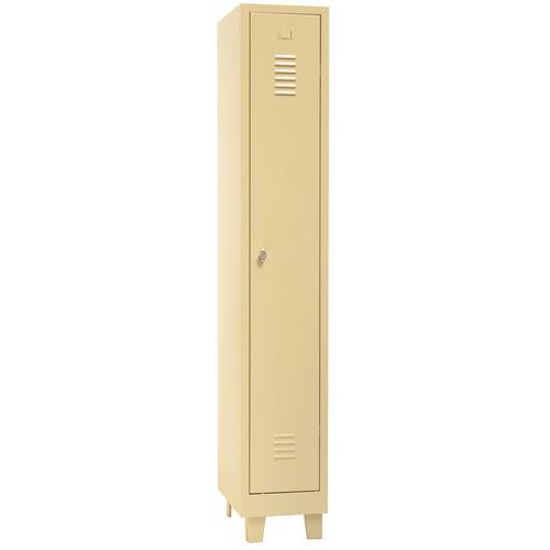 Clean & Dirty Metal Storage Lockers - 1-4 Columns - On Feet - Manutan Expert
