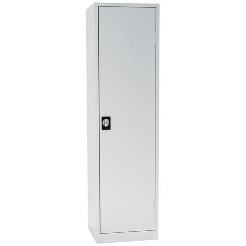 Hinged-door cabinet 2000 - H 195 x W 53 cm - Manutan Expert