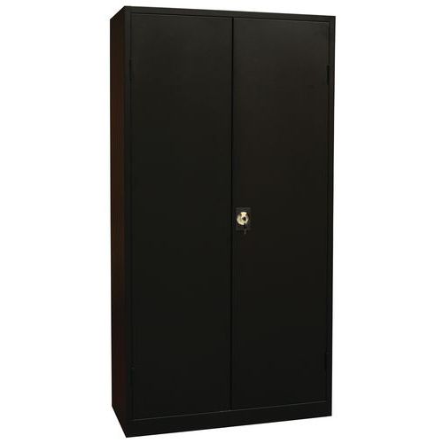 Hinged-door cabinet 2000 - H 195 x W 100 cm - Manutan