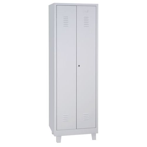 Storage Cupboards - Narrow Janitorial Closet/Lockers - Manutan Expert