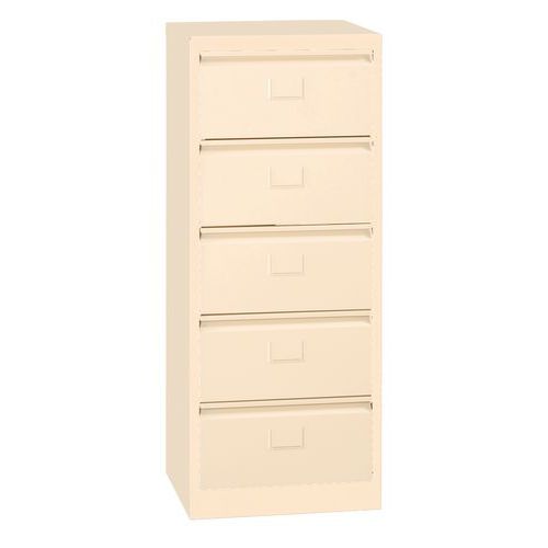 Cabinet with flip-down drawers - Five compartments - Manutan Expert Cabinet with flip-down drawers - Five compartments - Manutan Expert