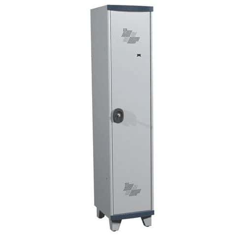 Seamline Optimum® 1-column locker - Column width: 400 mm - On feet - Acial