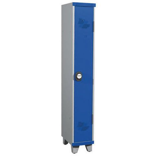 Seamline Optimum® 1-column locker - Width 300 mm - On feet - Acial