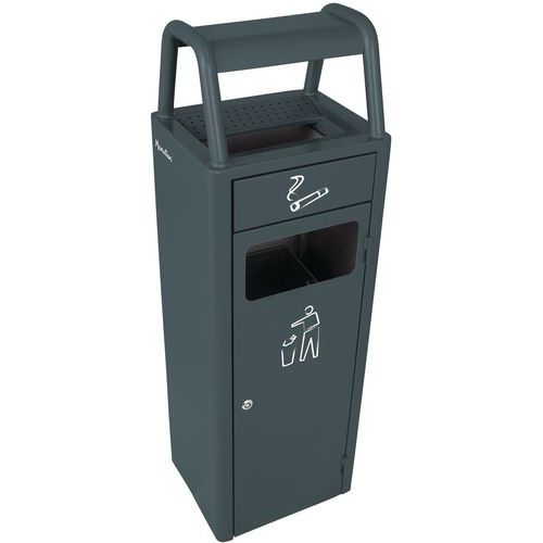 Ashtray Litter Bin - 3L / 24L - Manutan Expert