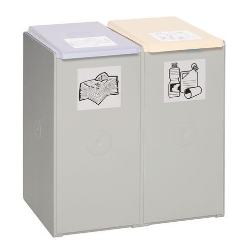 Plastic recycling module - Capacity 1, 2, 3 or 4 x 40 l