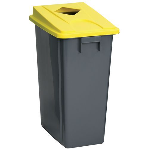 Selective-sorting bin and lid, 60 or 80 L - Manutan Expert