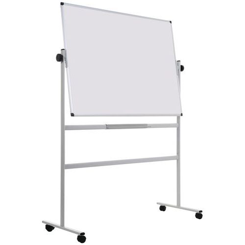 Bi-Office portable revolving whiteboard - Enamelled and double-sided