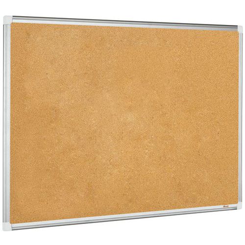 Thick Cork Notice Boards - Aluminium Framed Pinboards - Manutan Expert