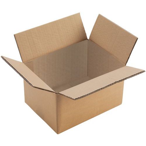 Cardboard box made of recycled materials - Double wall - Manutan Expert