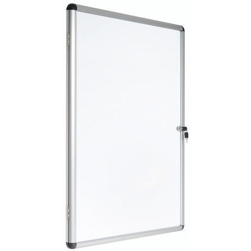 Notice Boards - Lockable Glass Door - Magnetic Pinboards - Manutan Expert