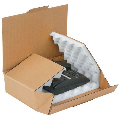 Cardboard shipping box - Foam inner