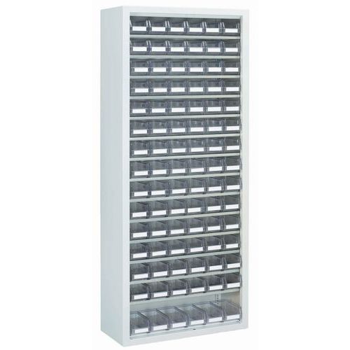 Cupboard with transparent picking bins - Medium - Without doors