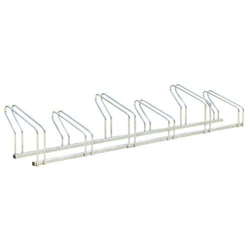 Bike Parking Rack - Side-by-side Stand - 4, 6 & 8 Spaces - Manutan Expert