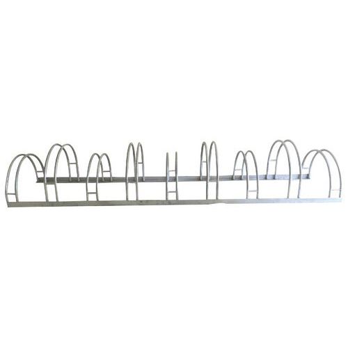 Bike Rack - 2 Tier Stand - Ground Fastening - 3-9 Spaces - Manutan Expert