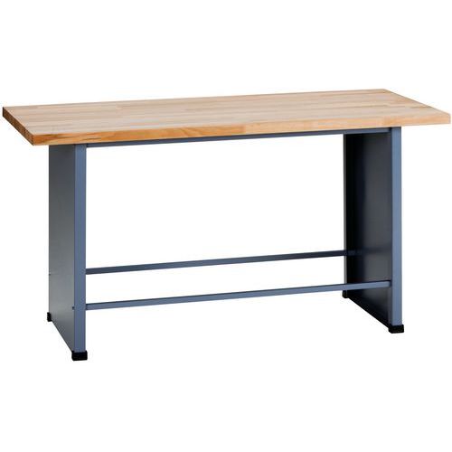 Economy Workbench with Solid 40mm Beech Worktop 1500mm Wide