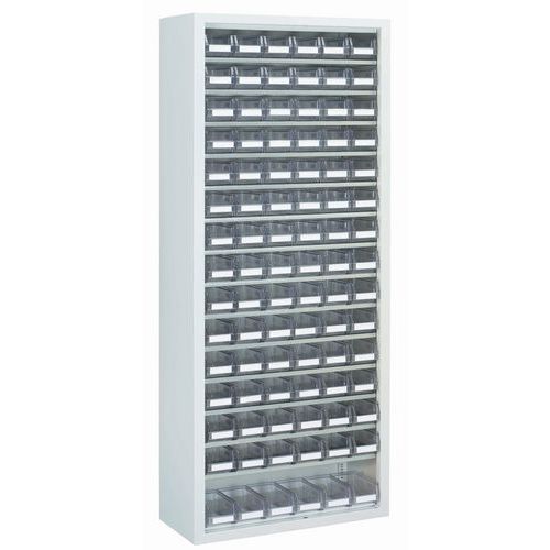 Cupboard with transparent picking bins - Medium - Without doors