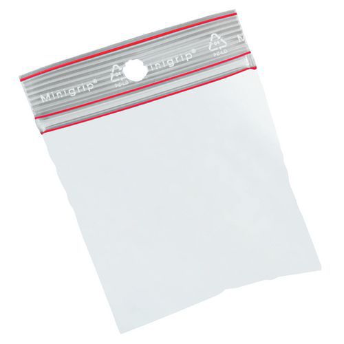 Minigrip plastic bag - 100 µ -Standard