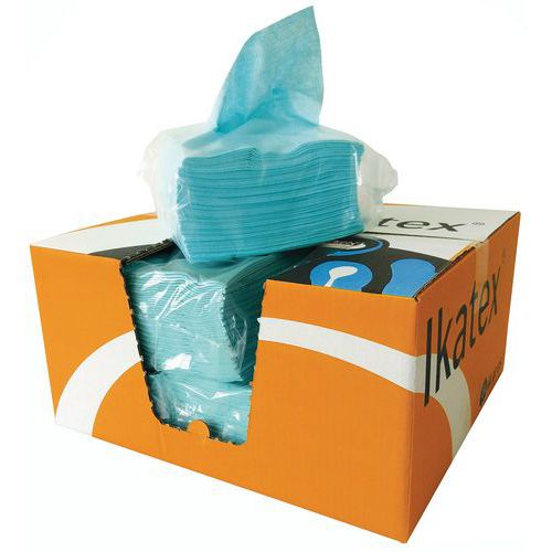 Ikatex Non-Woven Cloths - Dispensing box - 500 sheets